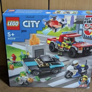 LEGO CITY 60319 소방 및 경찰 세트