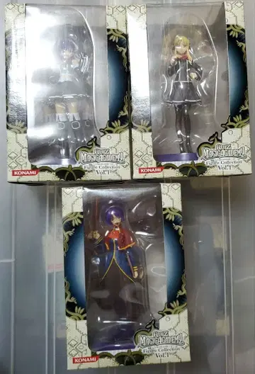 퀴즈 매직 아카데미 피규어 컬렉션 Vol.1 3종 세트