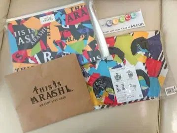 아라시 THIS IS ARASHI 굿즈 4점