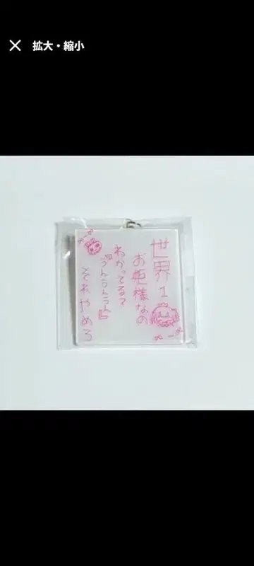 니지산지 마카이노 리리무 니지 페스전 미술실 아크릴 키링