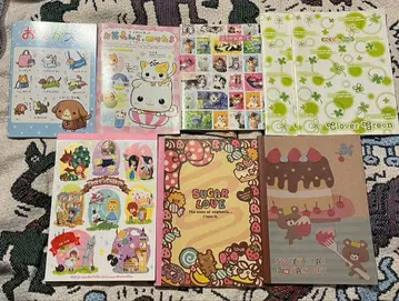 헤이세이 레트로 노트 교환 노트 8권 세트