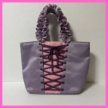 라푼젤 프릴 핸들 토트백 메종 드 플뢰르 아이냥