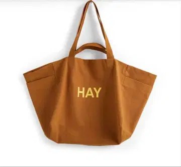 미사용 새상품 HAY WEEKEND BAG 위켄드백 브라운