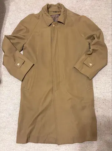 도레이 스텐칼라 코트 남성용 M 쇼와 레트로