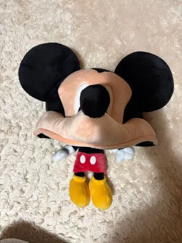 미키마우스 봉제 인형 캡