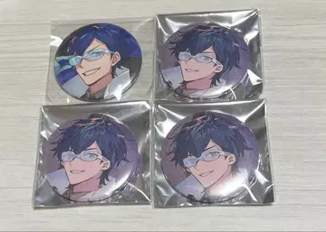 니지산지 칠차원 학생회 레오스 빈센트 캔뱃지