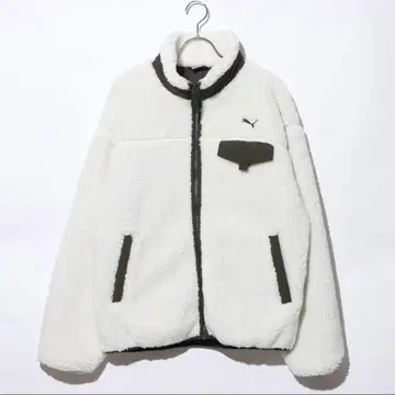 [ 새상품급 ] 푸마 puma 보아 자켓 화이트 M