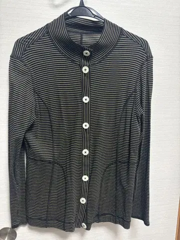 스트라이프 가디건 긴팔 히로코비스