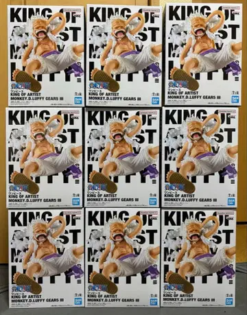 원피스 KING OF ARTIST 루피 기어5 니카 피규어