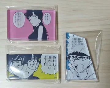 코난 탐정사 아크릴 블록 장면 컬렉션 코난 란 하인성(핫토리 헤이지)