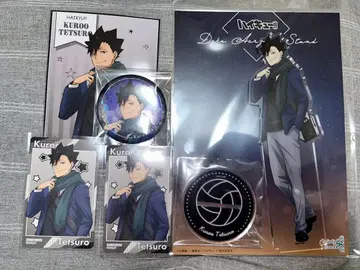 하이큐 코스모 월드 쿠로오 테츠로 아크릴 스탠드 캔뱃지