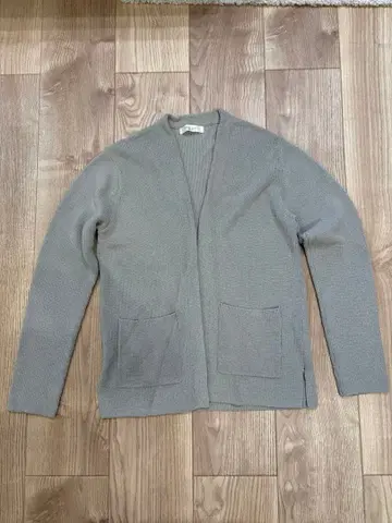 EDIFICE 에디피스 라이트 그레이 가디건 M 사이즈