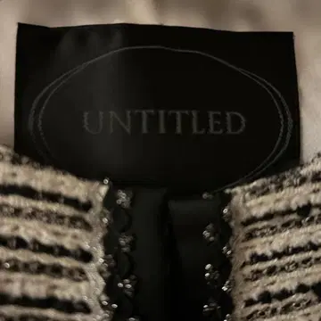 UNTITLED 노카라 자켓