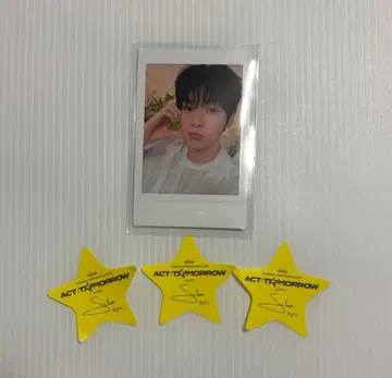 TOMORROW X TOGETHER 수빈 폴라로이드, 낙하물