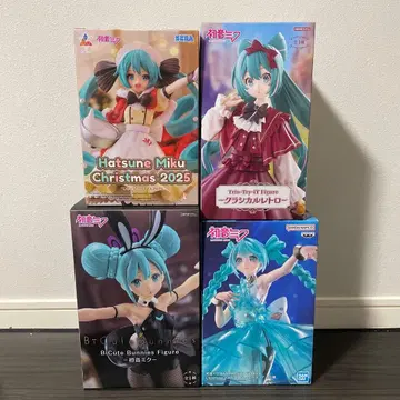 하츠네 미쿠 피규어 4점 세트