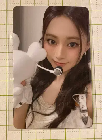 TWICE 실리콘 라이트 트레이딩 카드 쯔위