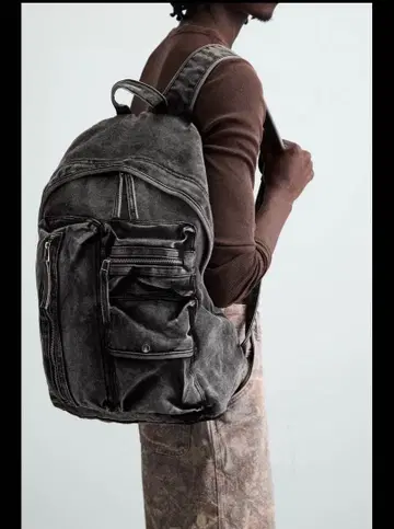 ZARA 워시 가공 그런지 y2k 백팩