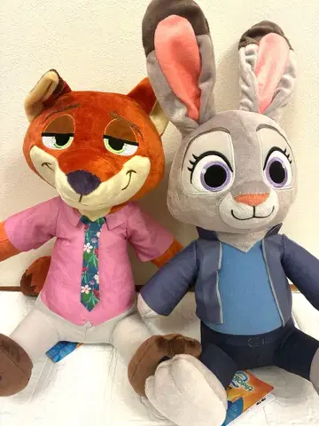 주토피아2 L 봉제 인형 닉 주디