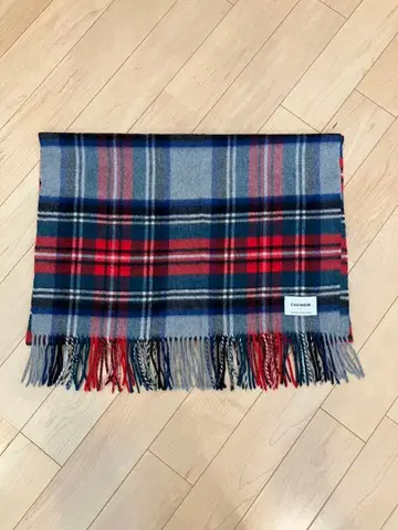 애로우즈 그린라벨 캐시미어 체크 스톨