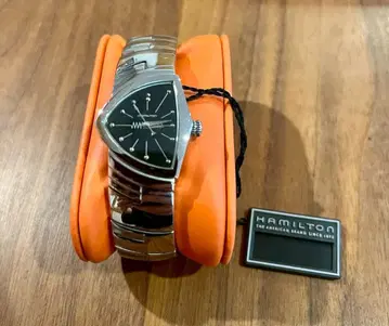 미사용품 Hamilton 해밀턴 레이디 벤츄라 메탈 밴딩