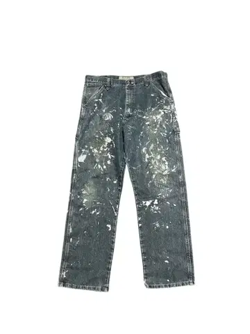 랭글러 Wrangler 페인트 가공 데님 팬츠 00s