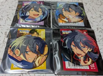 앙상블 스타즈!! Crazy:B 시이나 니키 캔뱃지 4개 세트