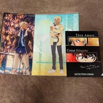 명탐정 코난 아무로 토오루 클리어 파일 묶음 판매
