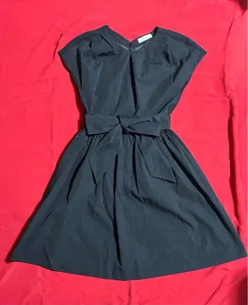 12 Twelve Agenda 원피스 슬리브리스 블랙 무지