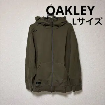 [ 새상품급 ] 오클리 후드티 풀 집업 카키 L 사이즈