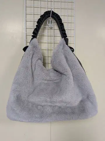 [ index ] 퍼 토트백 새상품급