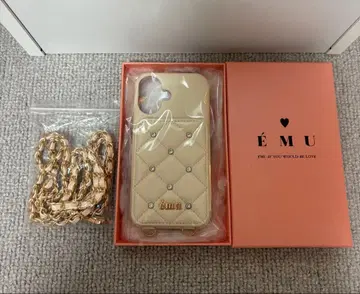 emu iPhone16 스마트폰 케이스 화이트