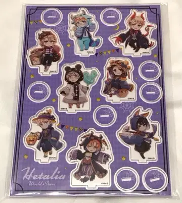 헤타리아 아크릴 스탠드 할로윈