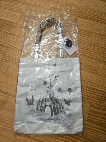 새상품 디즈니 토트백 신데렐라 성