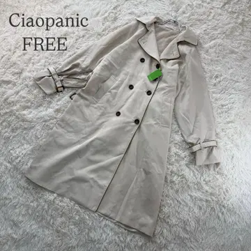 차오패닉 트렌치코트 프리 베이지 택 포함 새상품 성숙 캐주얼