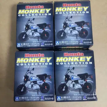 1/20 스케일 혼다 몽키 컬렉션 4점 CB750F 피규어