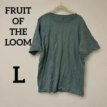 당일 발송 FRUIT OF THE LOOM [ L ] T셔츠 그린