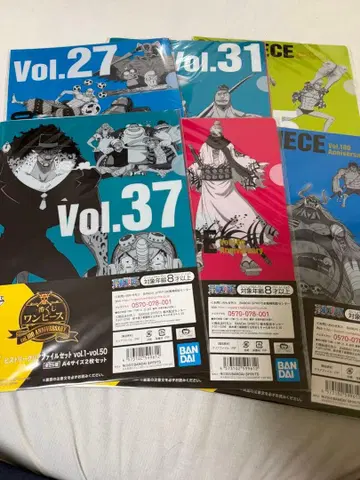 ONE PIECE 클리어 파일 세트