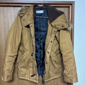 ripple 브라운 모즈 코트 L 사이즈