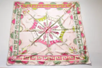 새상품급 에밀리오 푸치 실크 스카프 꽃무늬