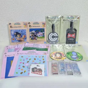 제일복권 드래곤볼 스냅 컬렉션2 E/G/H/I 총 15점