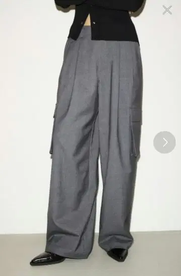 [ THROW ] MANNISH CARGO 팬츠 그레이 2