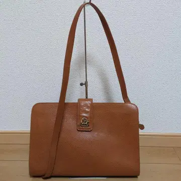 랄프 로렌 가죽 핸드백