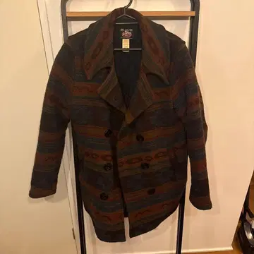 존슨 울 밀스 x RICO 피 코트