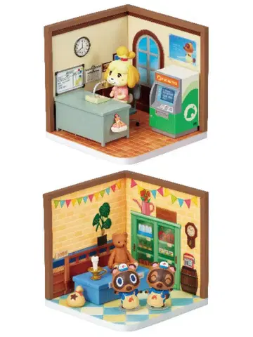 동물의 숲 해피룸 마메키치&밤돌이 여울(시즈에)