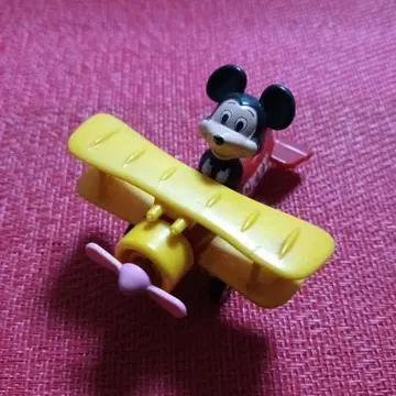 미키마우스 비행기형 피규어