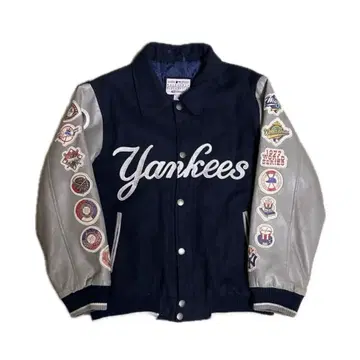 양키스 바시티 자켓 2000 우승 기념 Mitchell & Ness