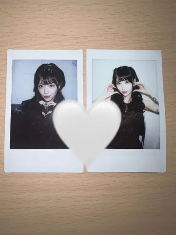 REIRIE 런 폴라로이드 쿠로미야 레이 2장 세트