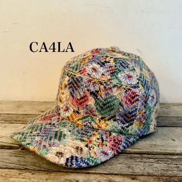 CA4LA 꽃무늬 캡