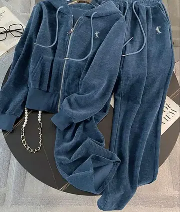 후드 부착 셋업 여성용