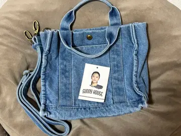 새상품 시마무라 서니하우스 데님 2WAY 숄더 백 곤도 치히로